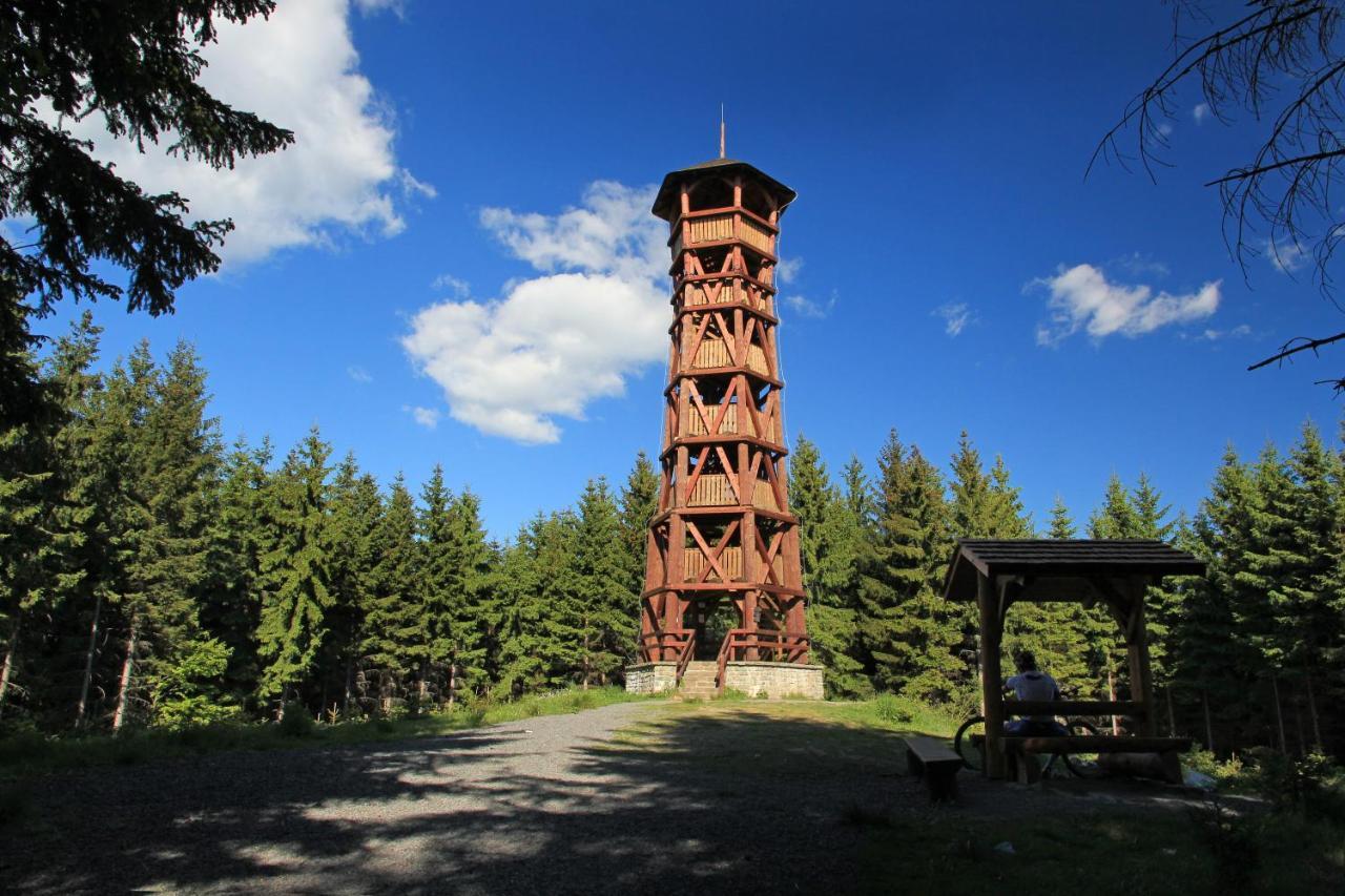 Spa Hotel Lanterna Velké Karlovice Exteriör bild